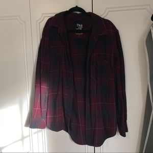 TNA oversized flannel